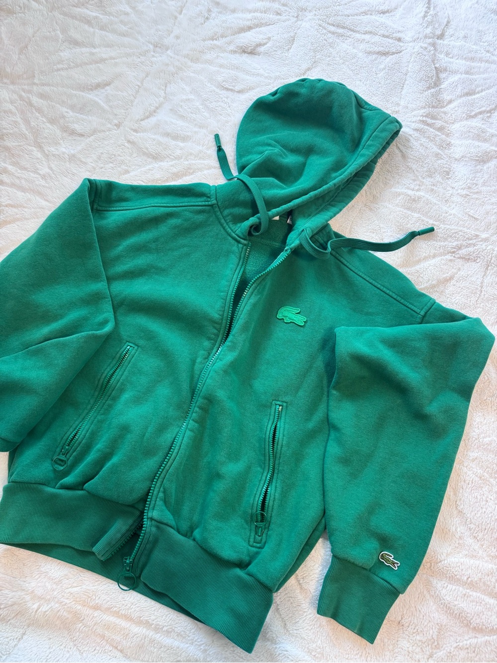 Lacoste Green Hoodie & Jogger Set / Tracksuit